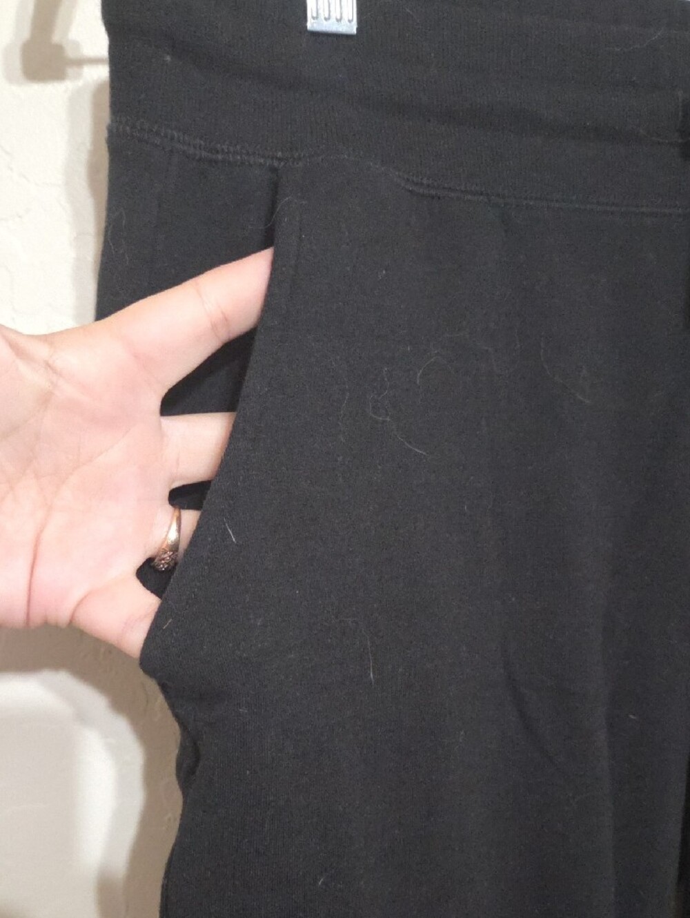 Daily Ritual Black Drawstring Jogger Pants - Picture 5 of 10
